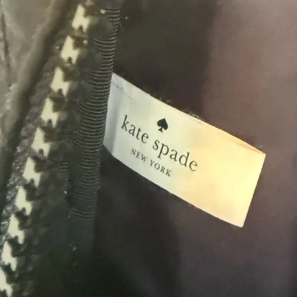 Kate Spade New York Womens Quilted Nylon Black Backpack - Picture 11 of 13